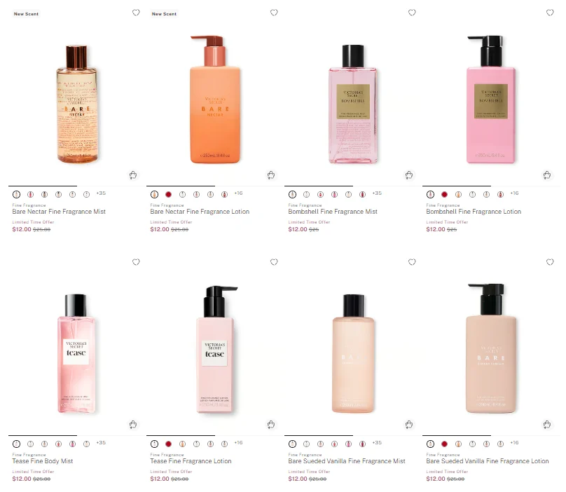 Mists & Lotions Deal: Save $13 at Victoria’s Secret