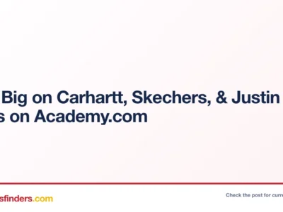 Carhartt, Skechers & Justin Work Boots Up to 30% Off at Academy Sports