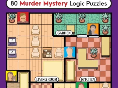 Murdoku Murder Mystery Logic Puzzle Books from $9.xx Shipped for Prime Members (Reg. $19)