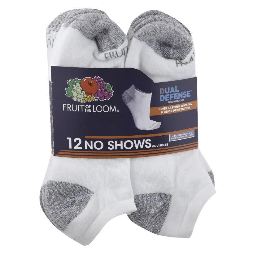 Fruit of the Loom No-Show Socks Deal: Save $7.88 at Walmart