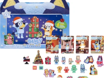 BLUEY Fuzzies Advent Calendar Pack Deal: Save $8.xx at Amazon