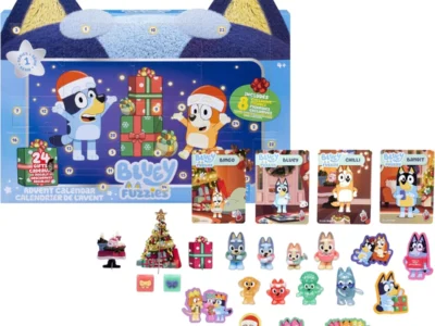 Prime 24-Pc Bluey Fuzzies Advent Calendar Only $14.xx (Reg. $22)