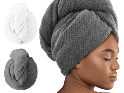 Umisleep 2/3 Pack Microfiber Hair Towel Wrap Deal: Save $5.xx at Amazon