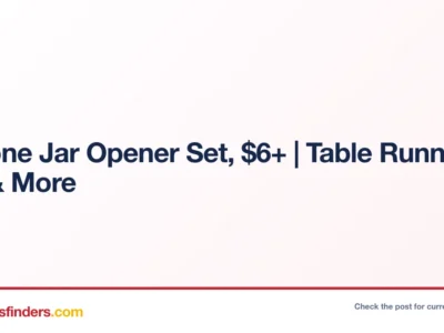 Silicone Jar Opener Set Only $6 at Top Store
