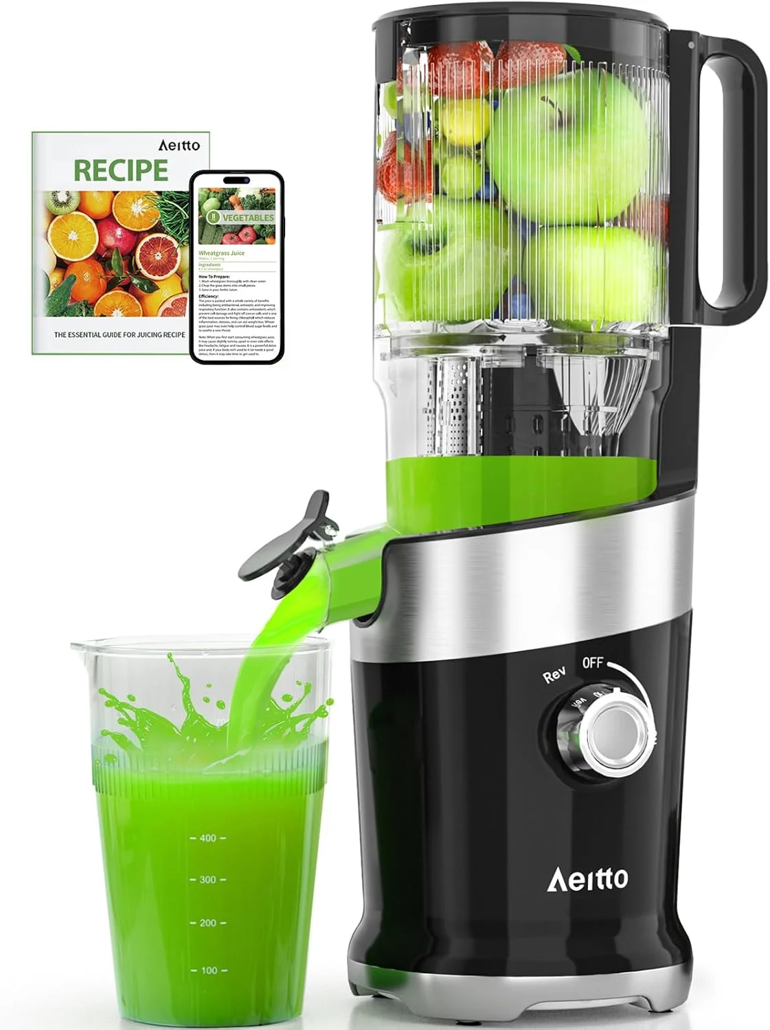 Aeitto Cold Press Juicer Machines Deal: Save with Promo Code