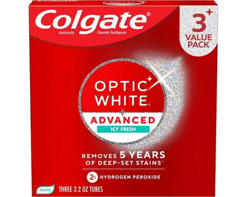 Colgate Optic White Toothpaste 3 Pack for $6.xx shipped