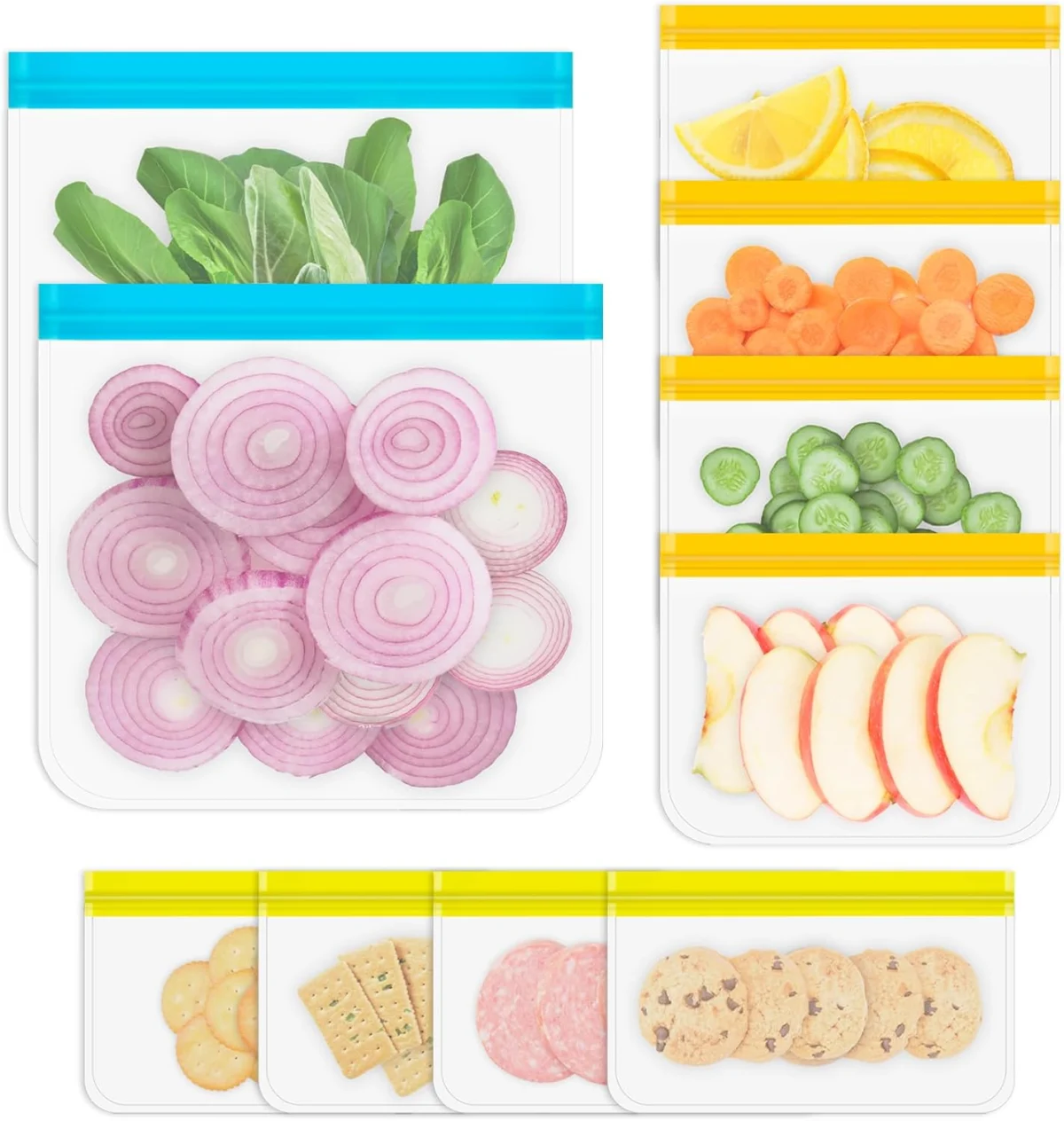 10-Pack Reusable Freezer Bags Deal