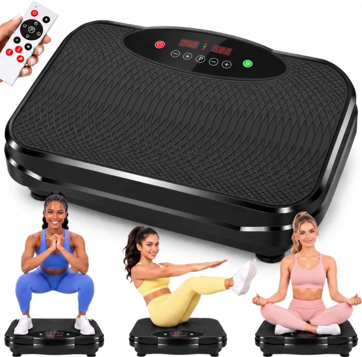Vibration Plate Exercise Machine Only $44.xx (Reg. $74) at Amazon