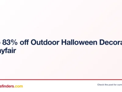Up to 83% off Outdoor Halloween Decorations at Wayfair