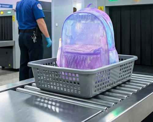 Heavy Duty See Through Net Bookbag for $12.xx (Reg $26)