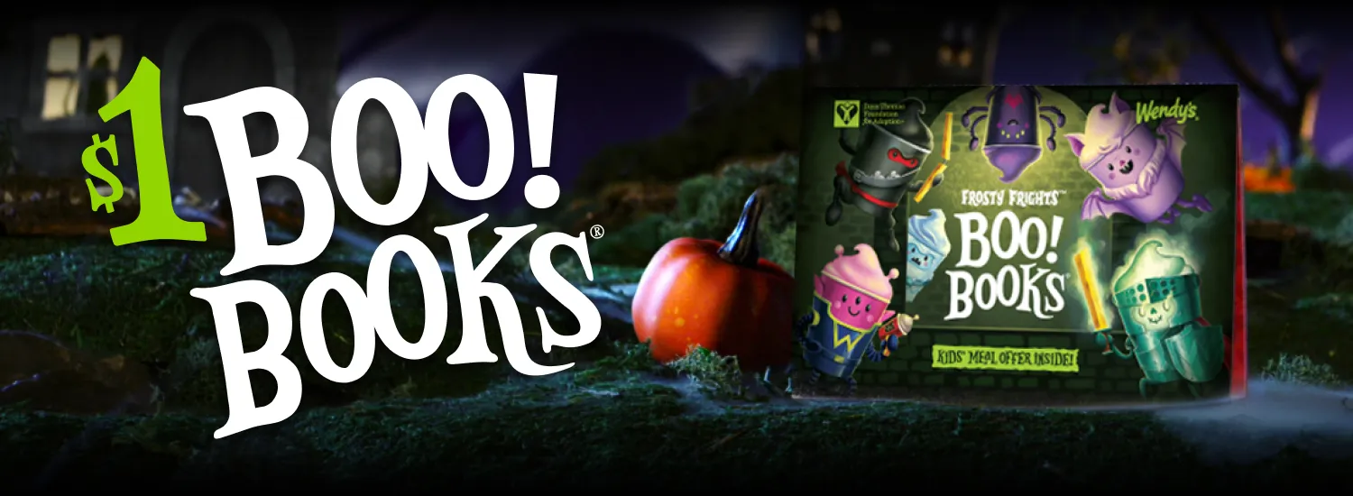 Wendy’s Halloween Coupon Books Only $1 at Wendys