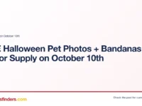 FREE Halloween Pet Photos + Bandanas at Tractor Supply on October 10th