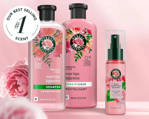 Herbal Essences Smooth Rose Hips Shampoo Set for $16.xx (Reg $24)