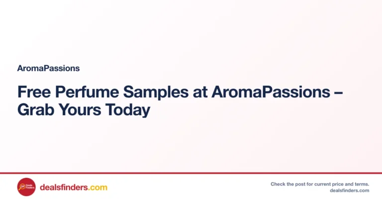 Free Perfume Samples at AromaPassions – Grab Yours Today