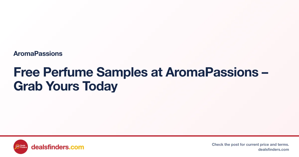 AromaPassions deal card