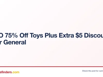 BOGO 75% Off Toys Plus Extra $5 Discount at Dollar General