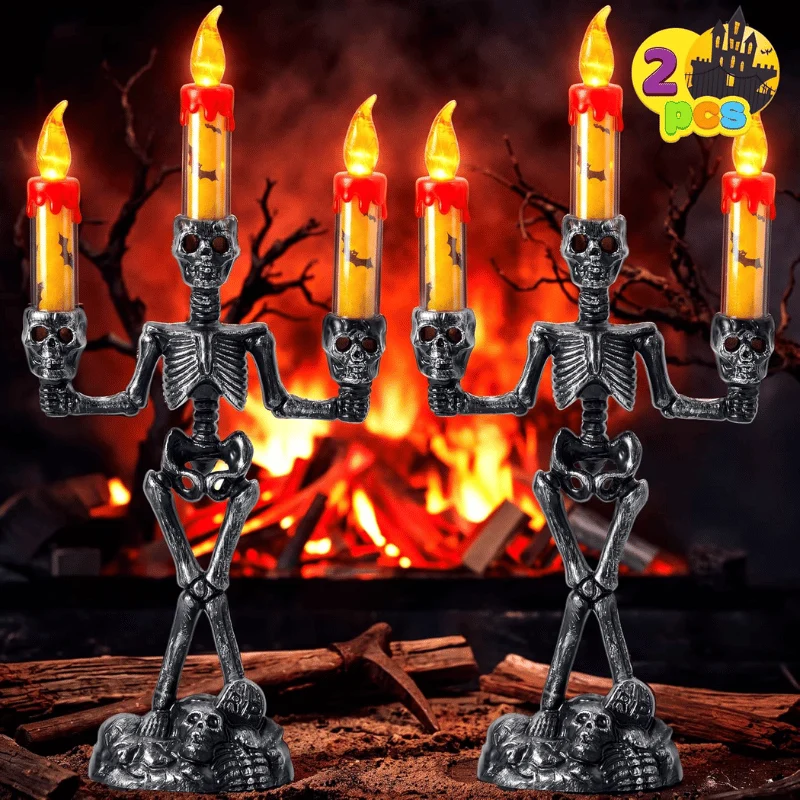JOYIN Skeleton Candelabra Deal: Save $8.xx at Amazon