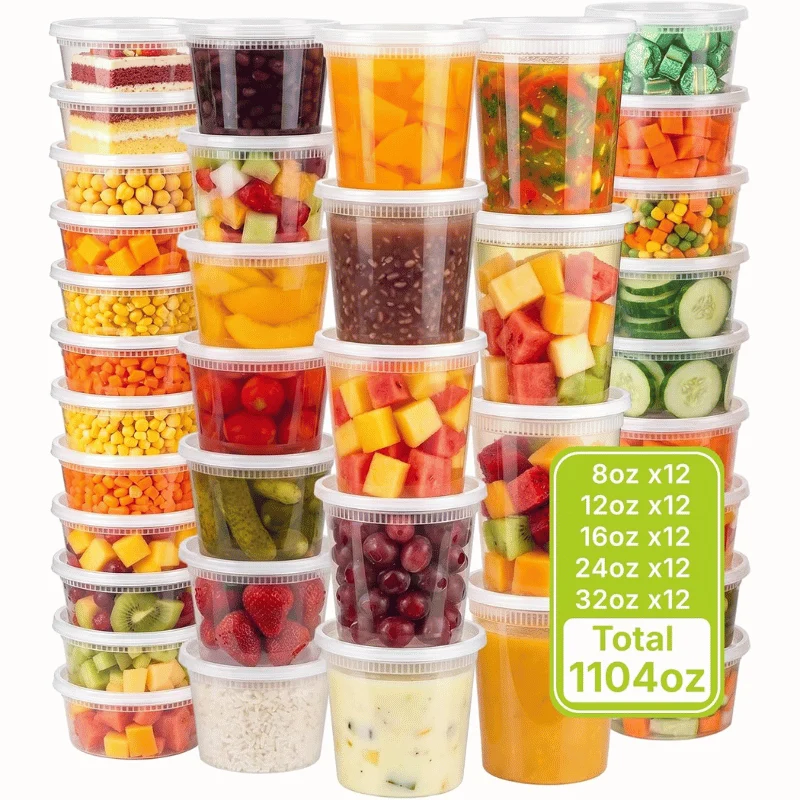 60 Sets Deli Containers Deal: Save $13.xx at Amazon