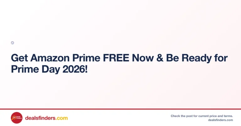 Amazon Prime Free Trial Now at Top Store – Get Ready for Prime Day