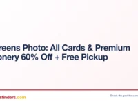 Walgreens Photo: All Cards & Premium Stationery 60% Off + Free Pickup