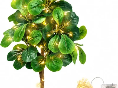 Artificial Fiddle Leaf Fig Tree Only $43.xx (Reg. $87) at Amazon
