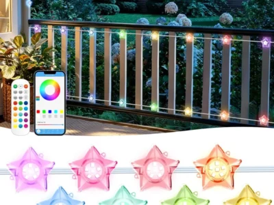 Implimage RGB Smart Outdoor String Lights Only $15.xx (Reg. $30)