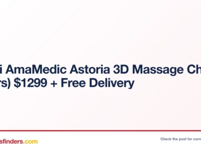 Osaki AmaMedic Astoria 3D Massage Chair Just $1299 Shipped