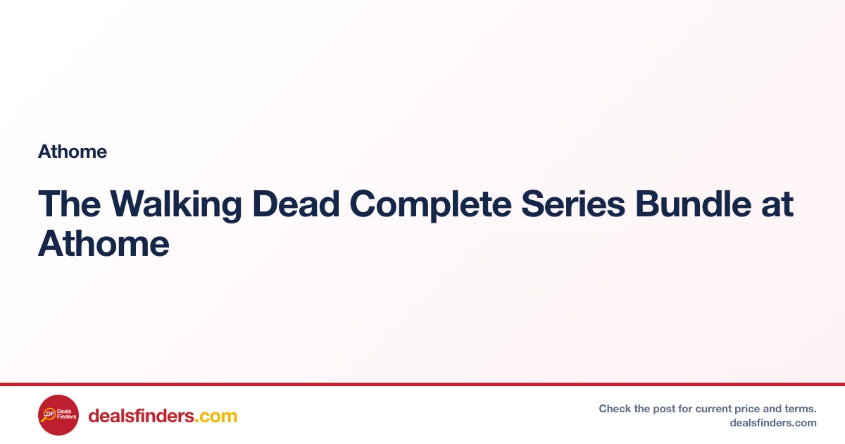 The Walking Dead Complete Series Bundle at Athome