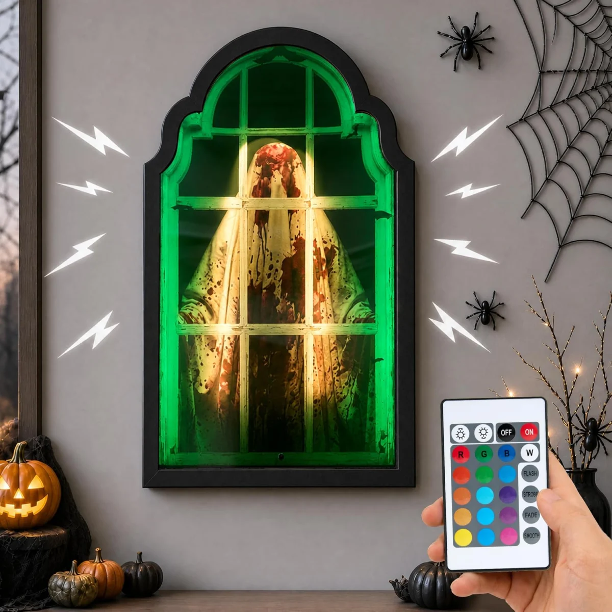 Halloween Ghost Mirror Only $20.xx (Reg. $46) at Amazon