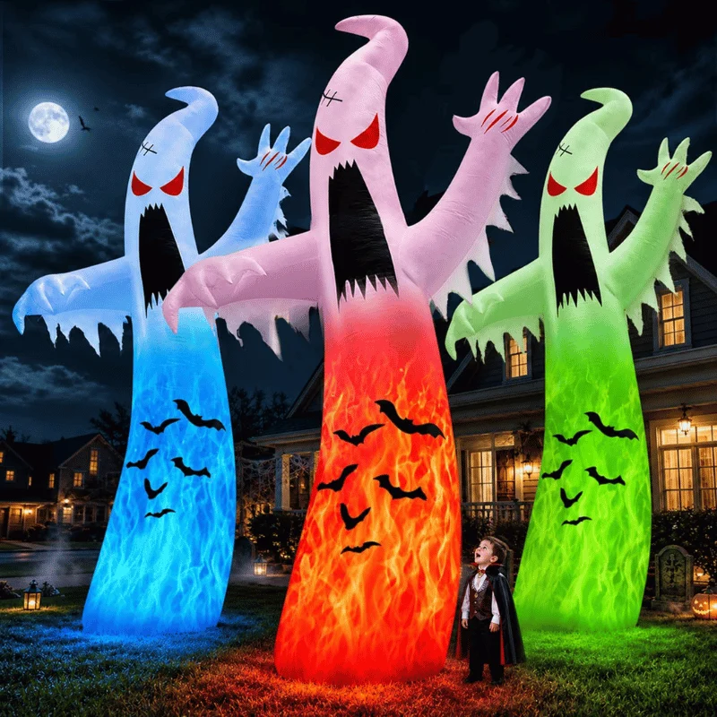 14FT Giant Halloween Bat Ghost Deal: Save $91.xx at Amazon