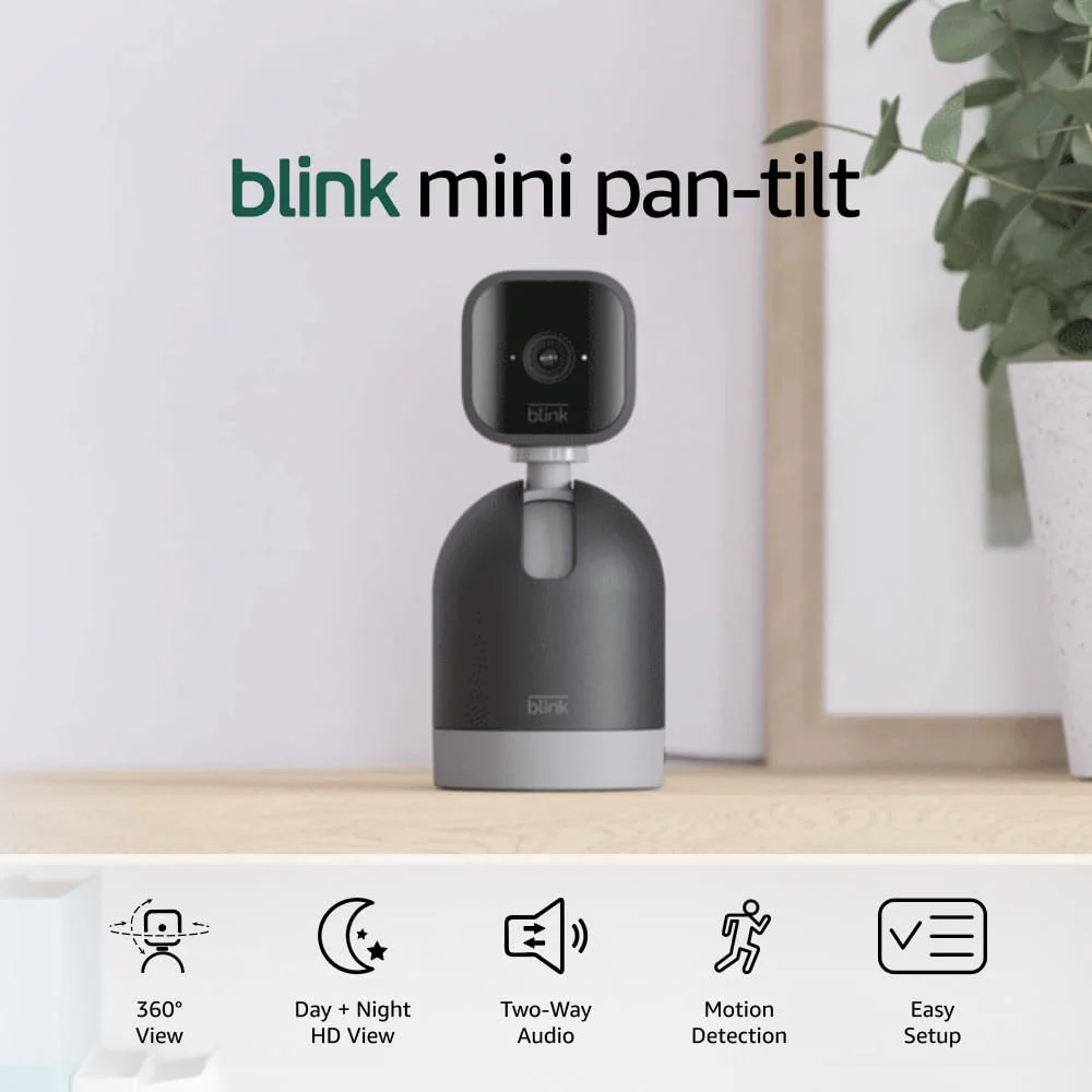 Blink Mini Pan-Tilt Camera Only $23.xx (Reg. $40) at Amazon
