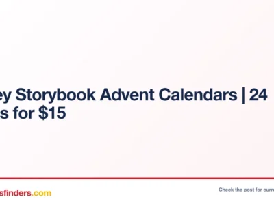 Disney Storybook Advent Calendars | 24 Books for $15