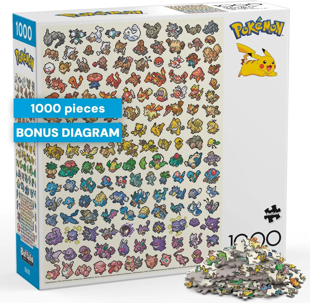 Buffalo Games Pokémon Pixel Rainbow Jigsaw Puzzle Only $12.xx (Reg.