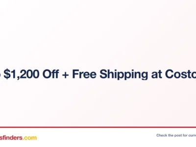 Costco deal card