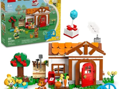 Prime Members: 389-Pc LEGO Animal Crossing Isabelle’s House Visit Building Set $28.xx + Free S&H