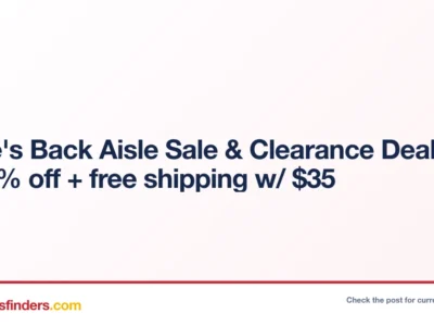 Lowe’s Back Aisle Sale & Clearance Deals: Up to 50% off + free shipping w/ $35