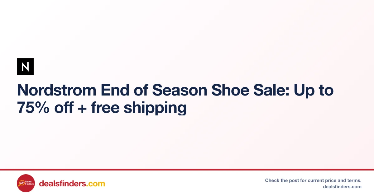 Up to 75% Off Shoes at Nordstrom