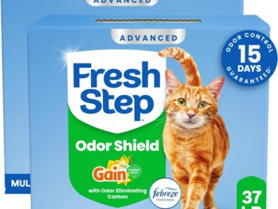 Prime Members: 2-Pk 18.5-Lb Fresh Step Advanced Clumping Cat Litter w/ Gain $19.xx w/ S&S + Free S&H