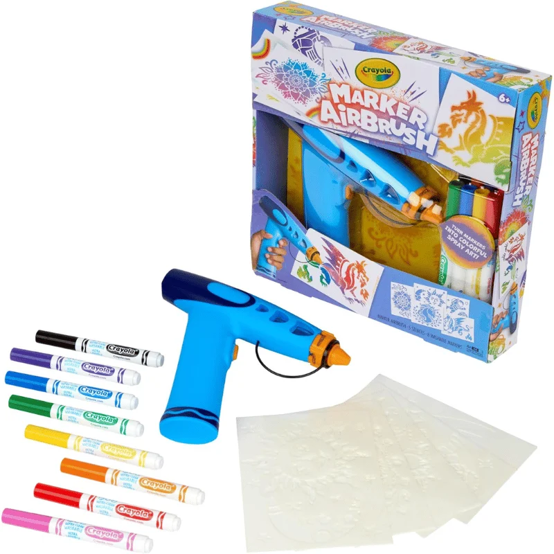 Crayola Marker Airbrush Spray Art Kit Deal: Save 40% at Amazon