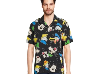 Disney Mickey Mouse Men’s Shirt Only $6 with Free Shipping at Walmart