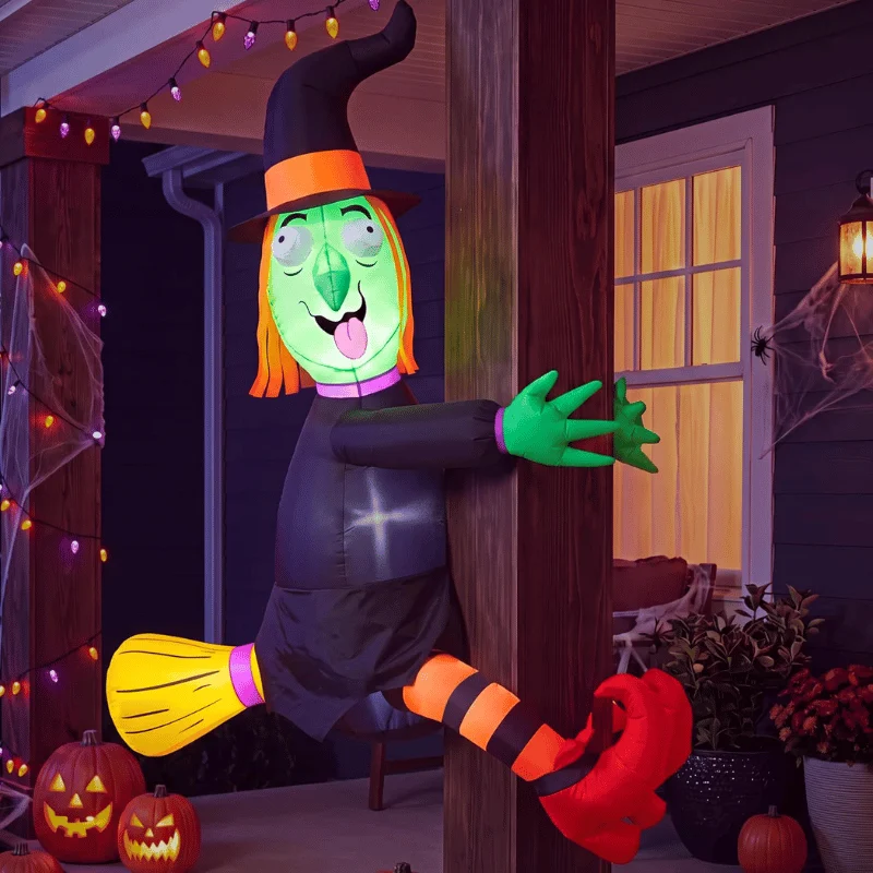Joiedomi 4FT Halloween Inflatable Witch Deal: Save 47% at Amazon
