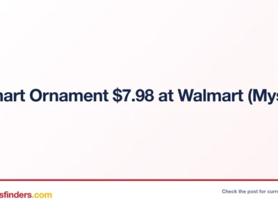 Hallmart Ornament $7.98 at Walmart (Mystery Box!)