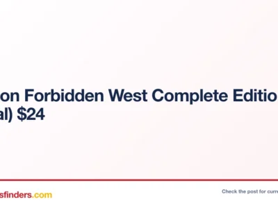 Horizon Forbidden West Complete Edition (PC Digital) $24