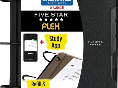Five Star Flex 1-1/2″ Refillable TechLock Ring Binder $6.xx at Amazon