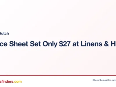 Linens & Hutch deal card