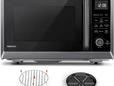 Prime Members: 1.0 Cu. Ft. 1000W Toshiba 8-in-1 Air Fryer Combo Microwave $180.xx + Free S&H
