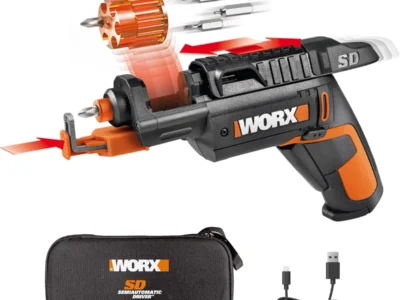 Prime Members: 4V WORX Cordless Screwdriver w/ 6-Bit Set Screw Holder & Case $31.xx + Free S&H