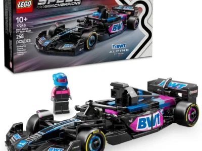 258-Pc LEGO Speed Champions BWT Alpine F1 Team A524 Race Car Building Set $15.xx