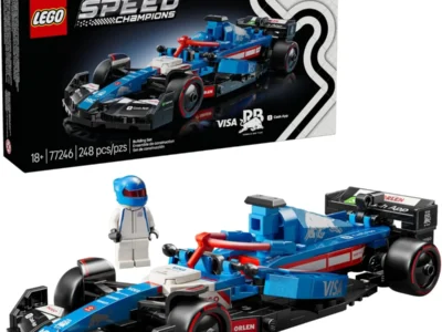 248-Pc LEGO Speed Champions: Visa Cash App VCARB 01 F1 Race Car Building Set $15.xx