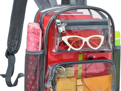 clear backpack